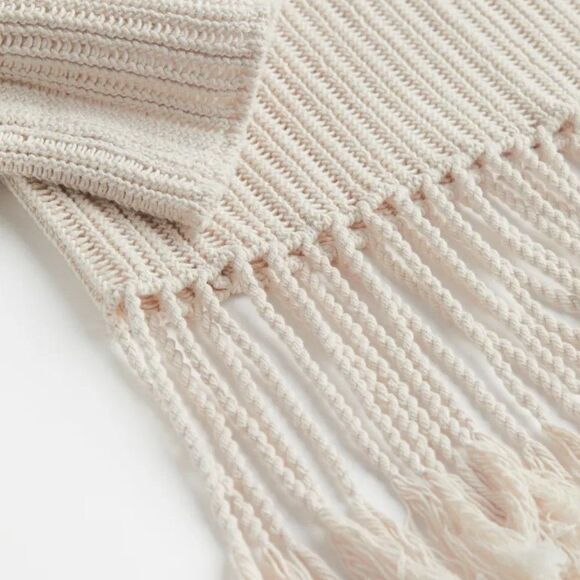 H&M Limited Fringe Sweater Oversized - Picture 12 of 13